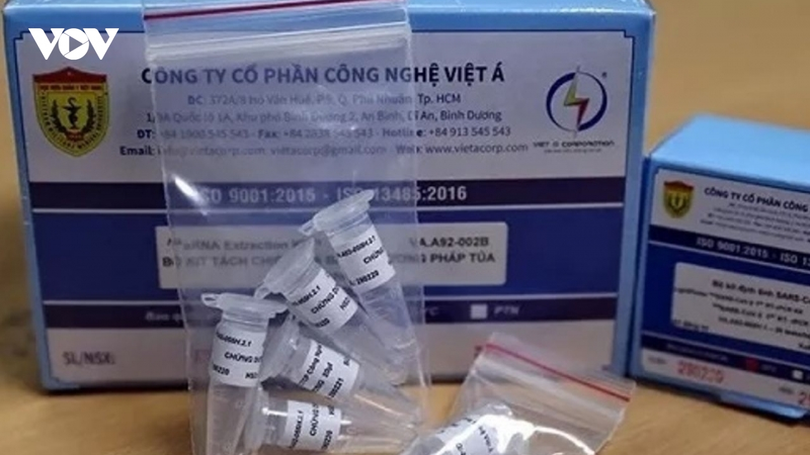 Long An, Bình Phước, Bình Thuận, Ninh Thuận có mua kit xét nghiệm của Công ty Việt Á