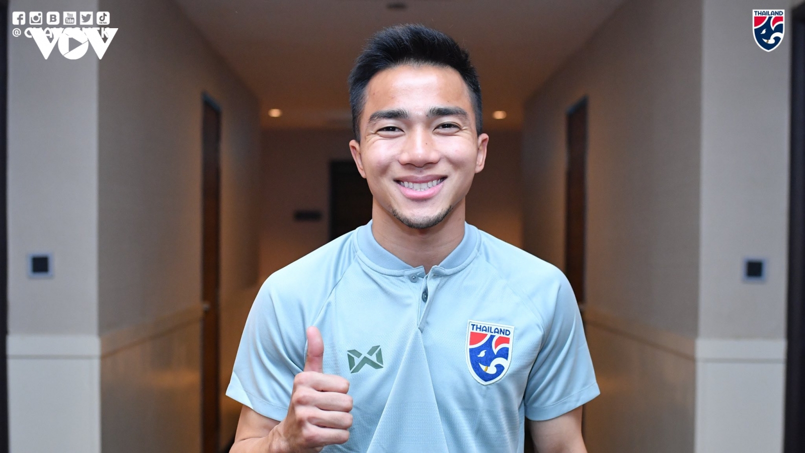 Chanathip hội quân cùng ĐT Thái Lan, sẵn sàng ra sân ở AFF Cup 2020