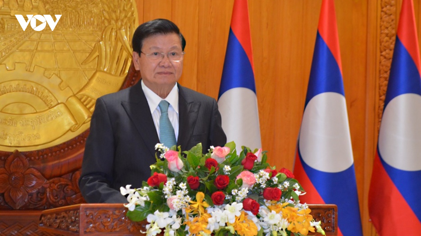 Thông điệp của Tổng Bí thư, Chủ tịch nước Lào trước thềm năm mới 2022