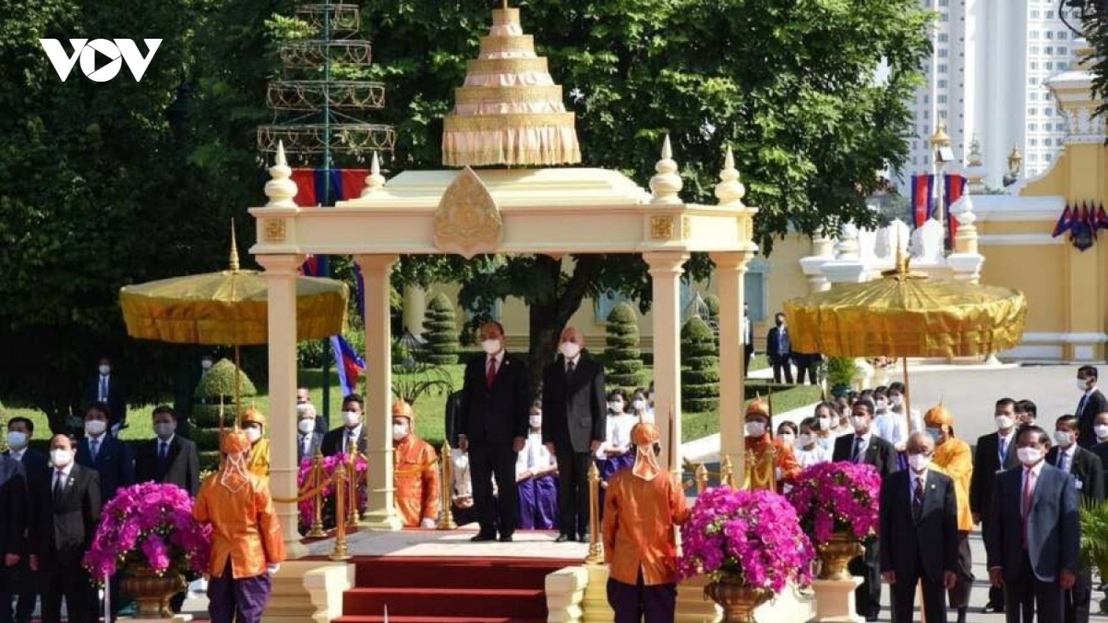 Chủ tịch nước Nguyễn Xuân Phúc kết thúc tốt đẹp chuyến thăm cấp nhà nước Campuchia