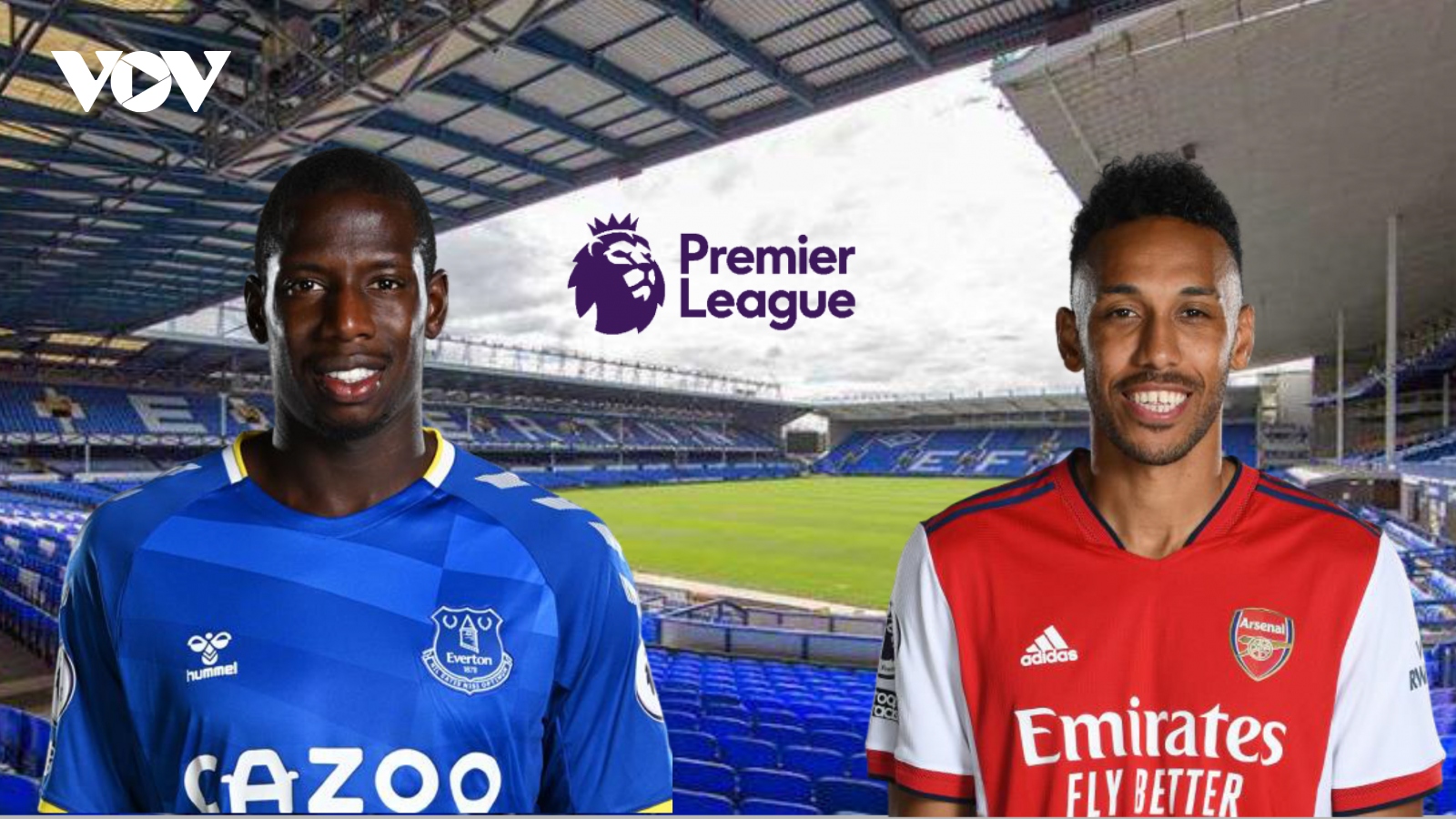 Dự đoán kết quả, đội hình xuất phát trận Everton - Arsenal
