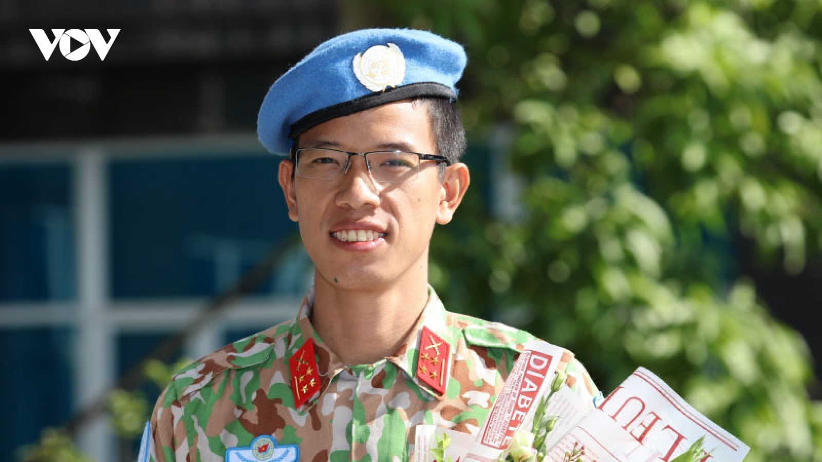 Sĩ quan trẻ Cảnh sát biển Việt Nam tham gia Lực lượng Gìn giữ hòa bình