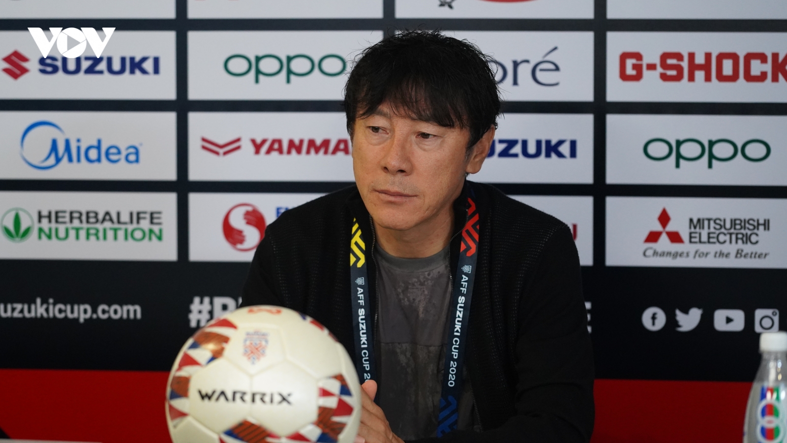 HLV Shin Tae-yong tự tin đánh bại Thái Lan để vô địch AFF Cup 2020