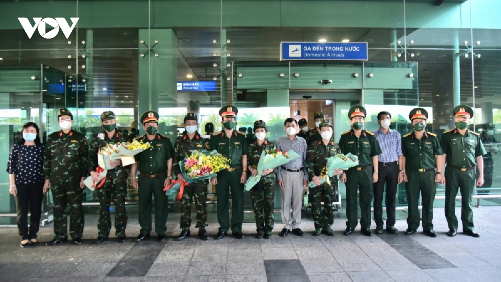 Đoàn cán bộ, học viên Quân y tăng cường phòng, chống dịch COVID-19 các tỉnh miền Tây