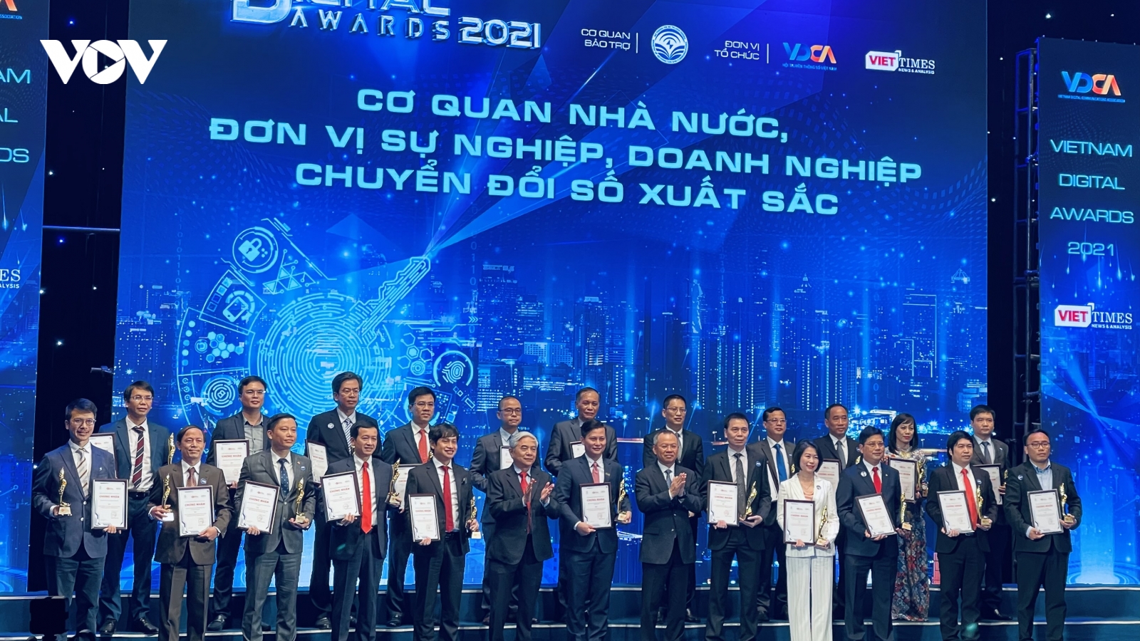 Đài Truyền hình Kỹ thuật số VTC đoạt giải thưởng Chuyển đổi số Việt Nam 2021