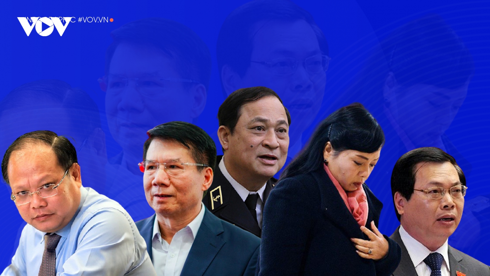 Những cán bộ cấp cao bị kỷ luật trong năm 2021