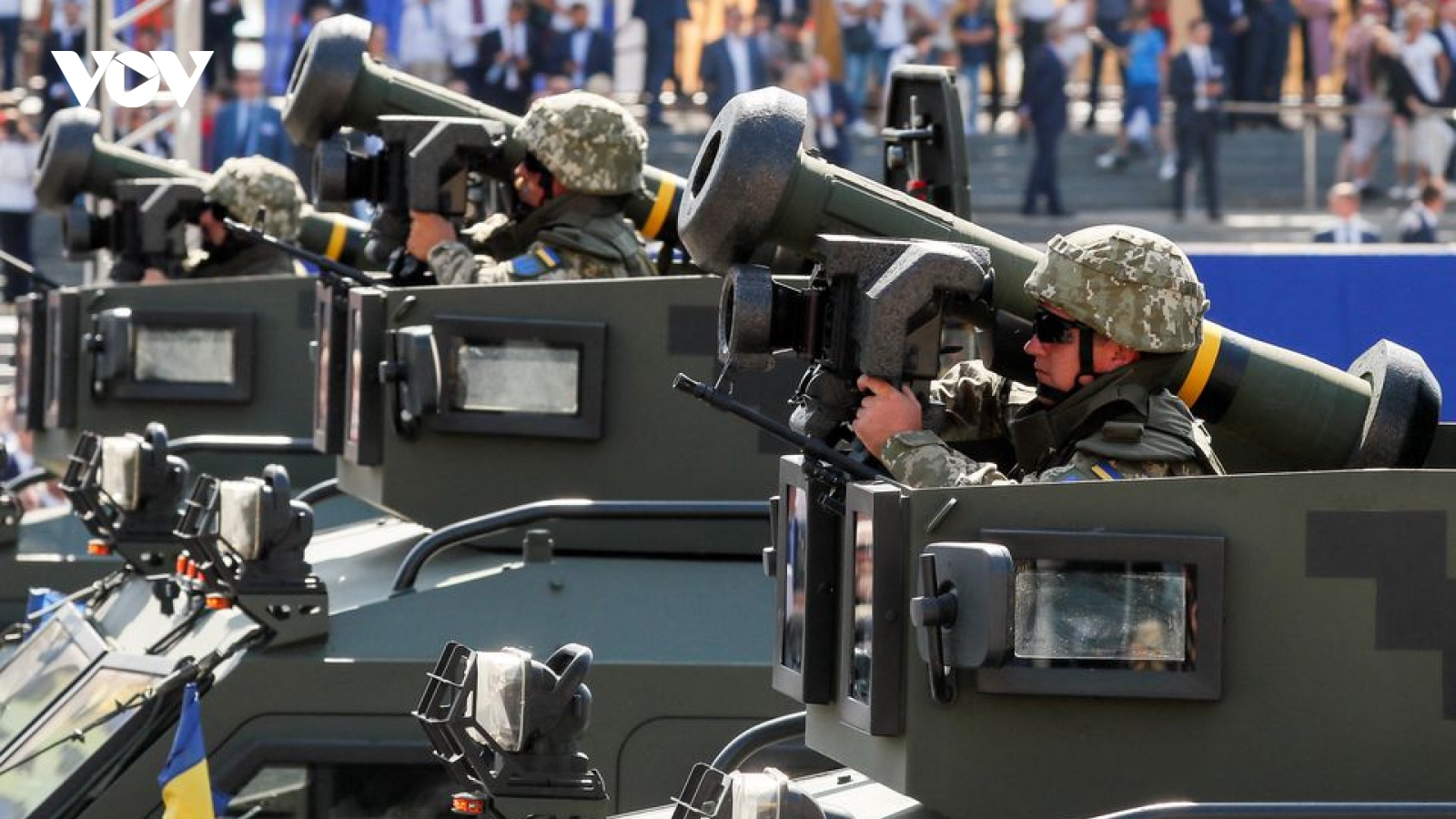 Quân đội Ukraine tập trận với tên lửa của Mỹ gần khu vực ly khai