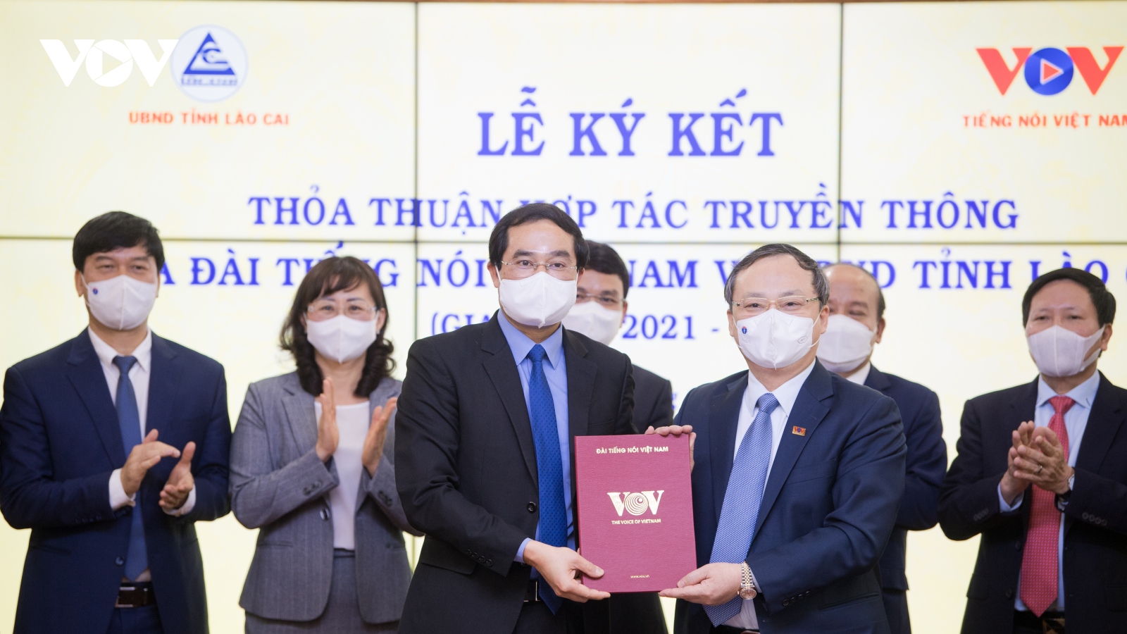 VOV và UBND tỉnh Lào Cai ký kết tuyên truyền giai đoạn 2021-2025