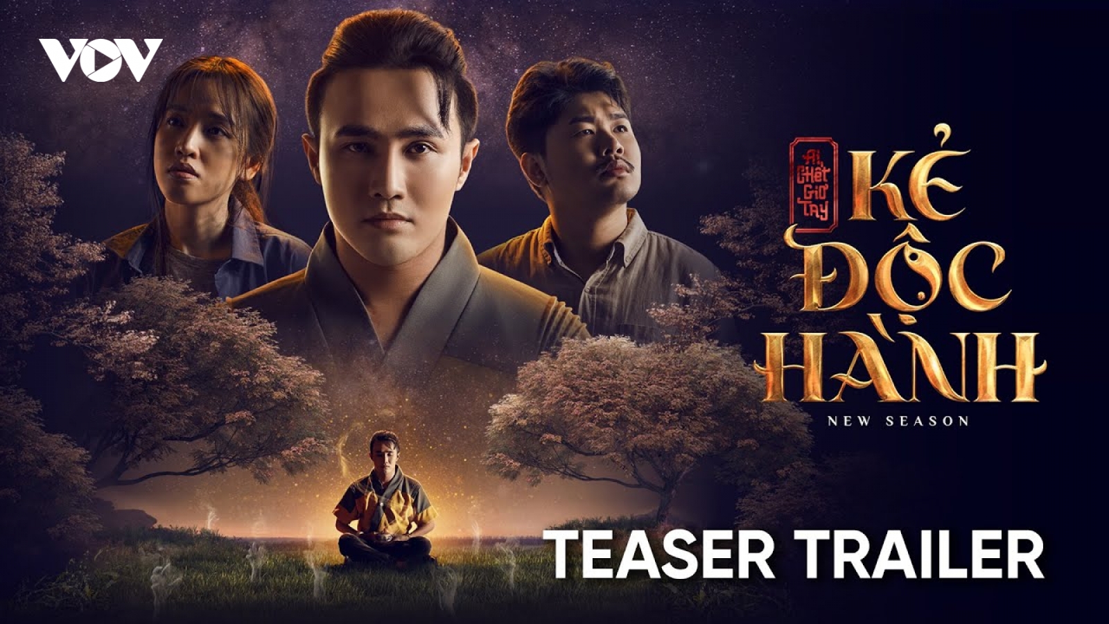 Huỳnh Lập "nhá hàng" trailer series linh dị "Kẻ độc hành" khiến khán giả thót tim