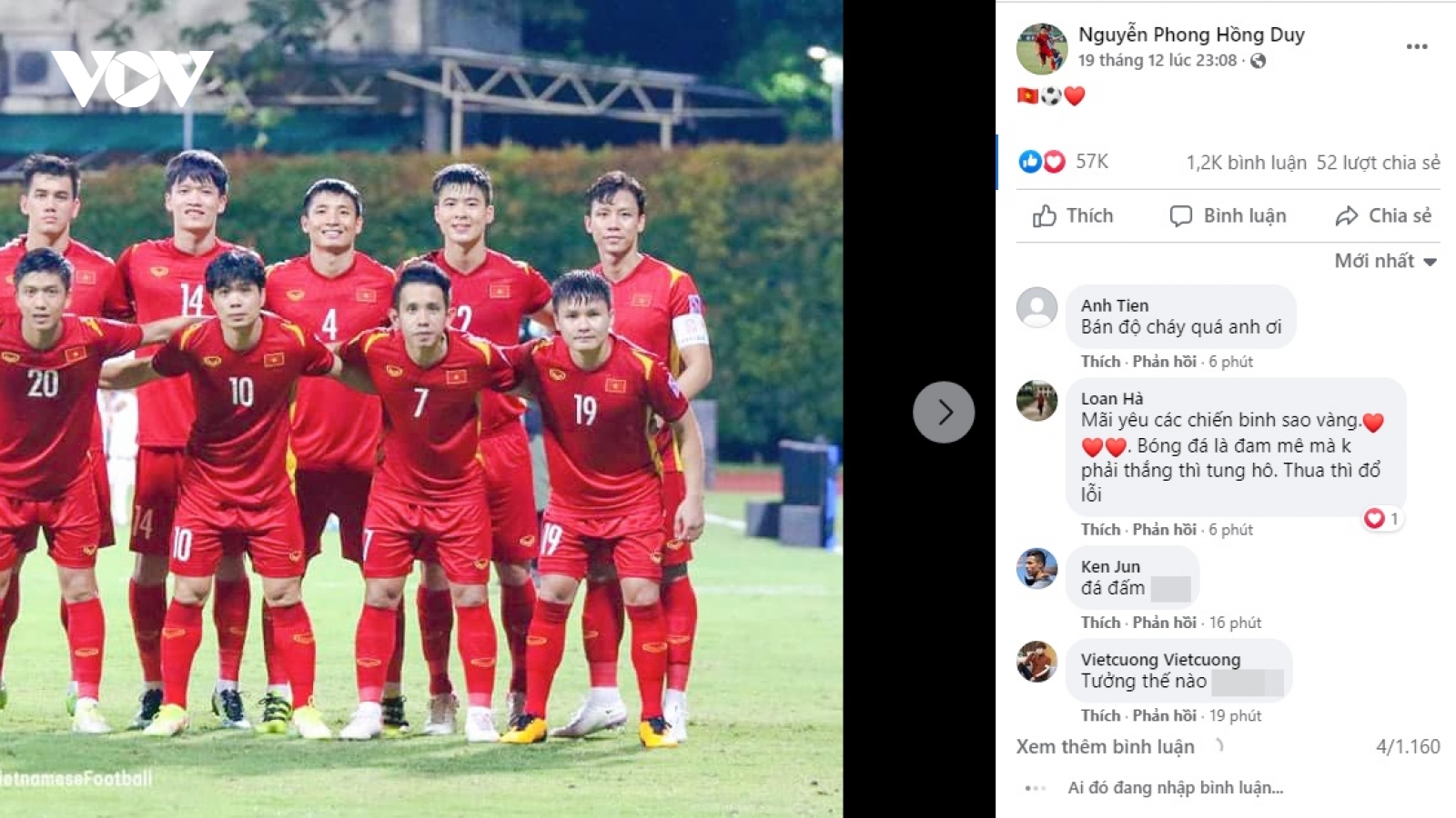 Hồng Duy bị cư dân mạng “khủng bố” tinh thần trên Facebook cá nhân