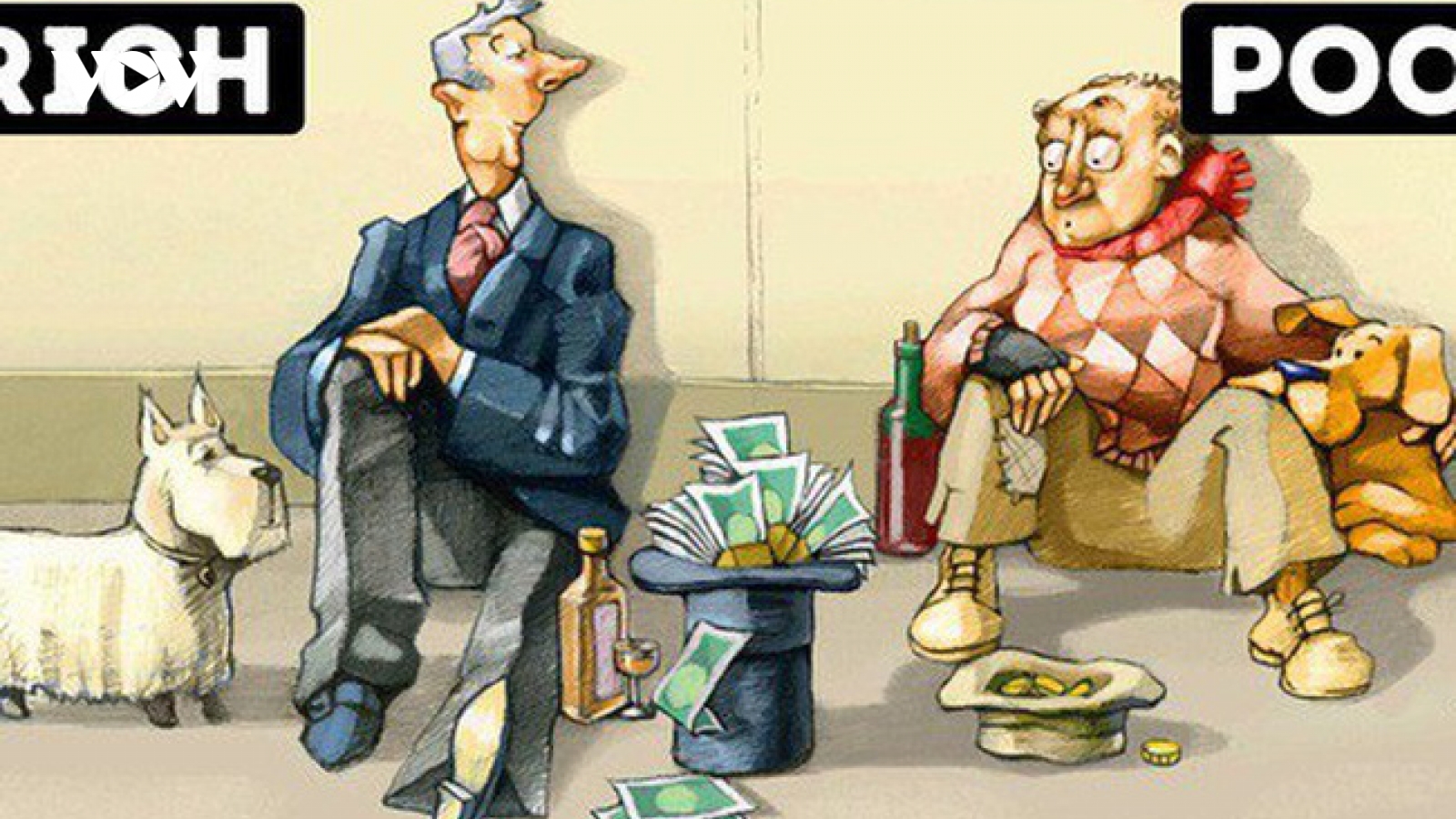 Đề xuất tăng thuế thu nhập cá nhân của người giàu để chia sẻ với người nghèo