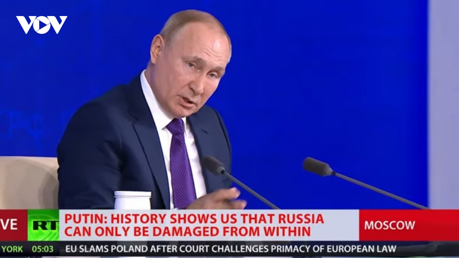 Putin: Sáp nhập Crimea không trong dự tính của Nga trước khi có “đảo chính” ở Ukraine