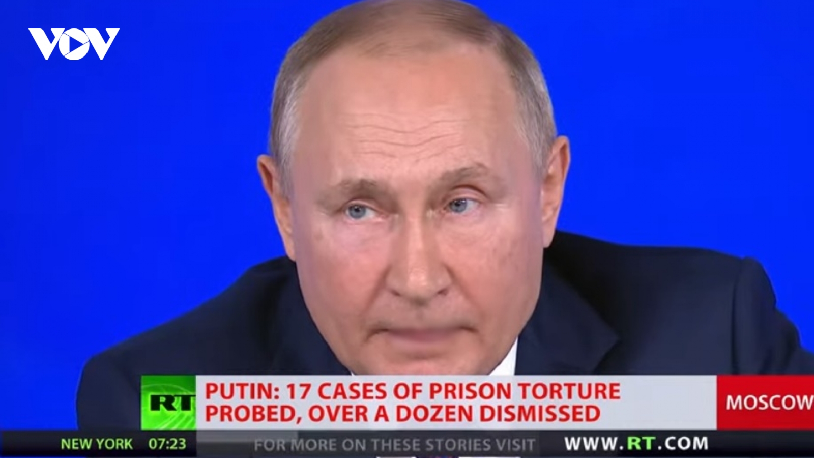 Tổng thống Putin thừa nhận có tình trạng tra tấn trong nhà tù Nga