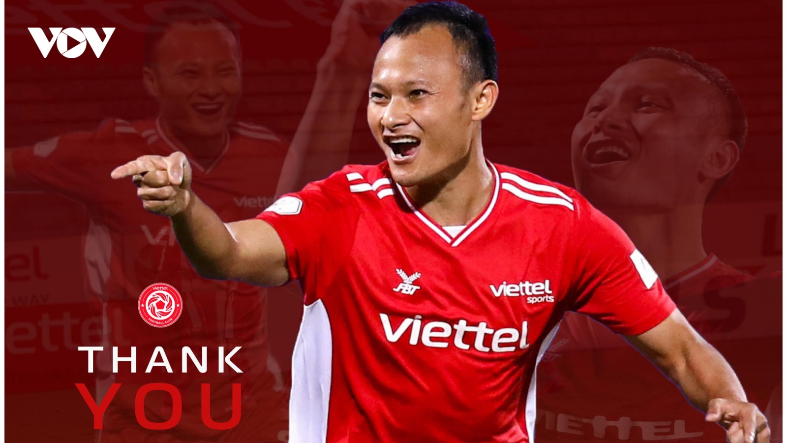 Nguyễn Trọng Hoàng chính thức chia tay Viettel FC