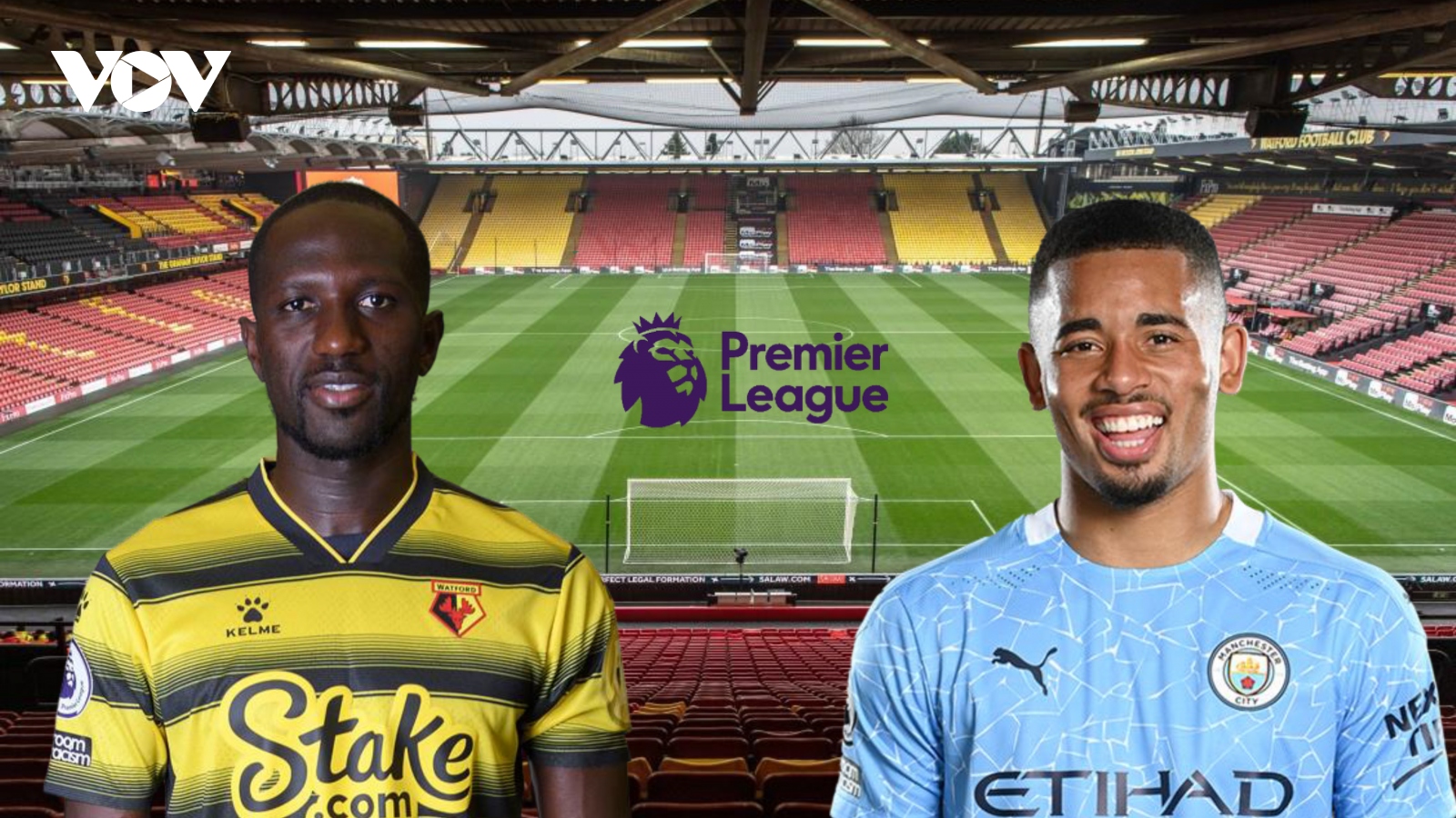 Dự đoán kết quả, đội hình xuất phát trận Watford - Man City