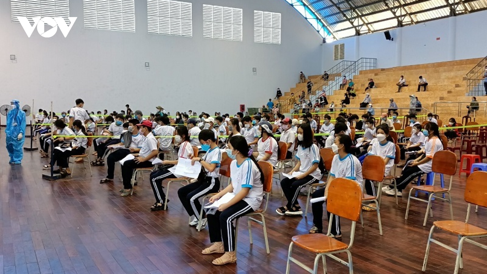 Học sinh ở Bình Thuận trở lại trường sau Tết Nguyên đán