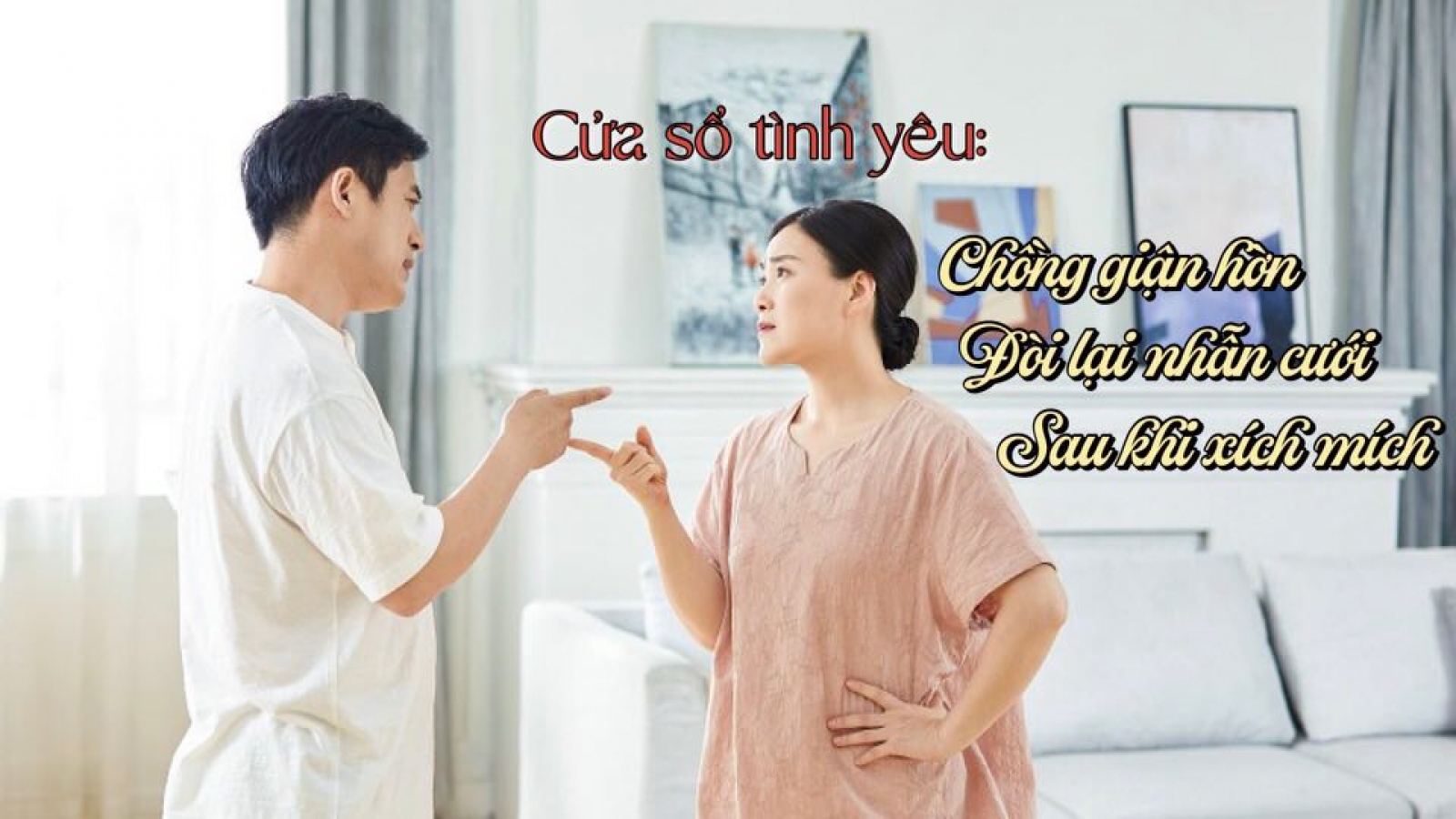 Chồng giận hờn đòi lại nhẫn cưới sau khi xích mích