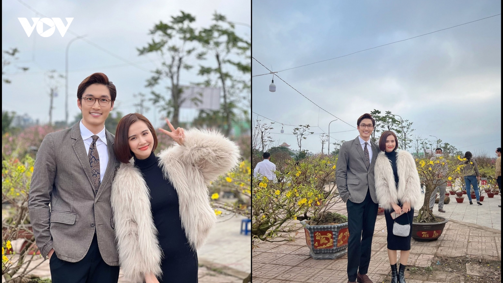 Hậu trường ngoại truyện “Thương ngày nắng về” lộ cảnh Duy thiếu gia đi sắm tết cho nhà gái