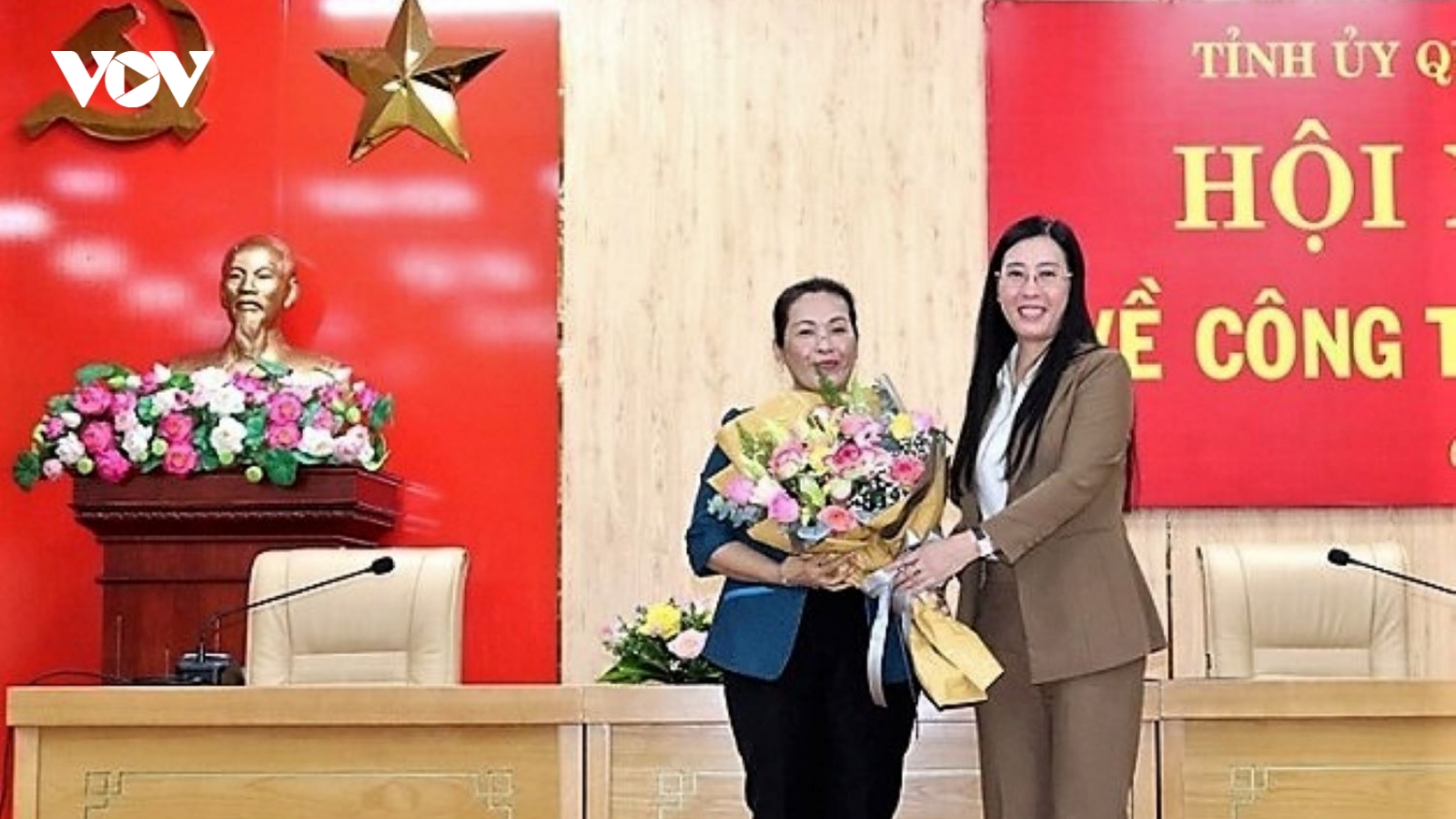Bà Đinh Thị Hồng Minh được bầu làm Phó Bí thư Tỉnh ủy Quảng Ngãi