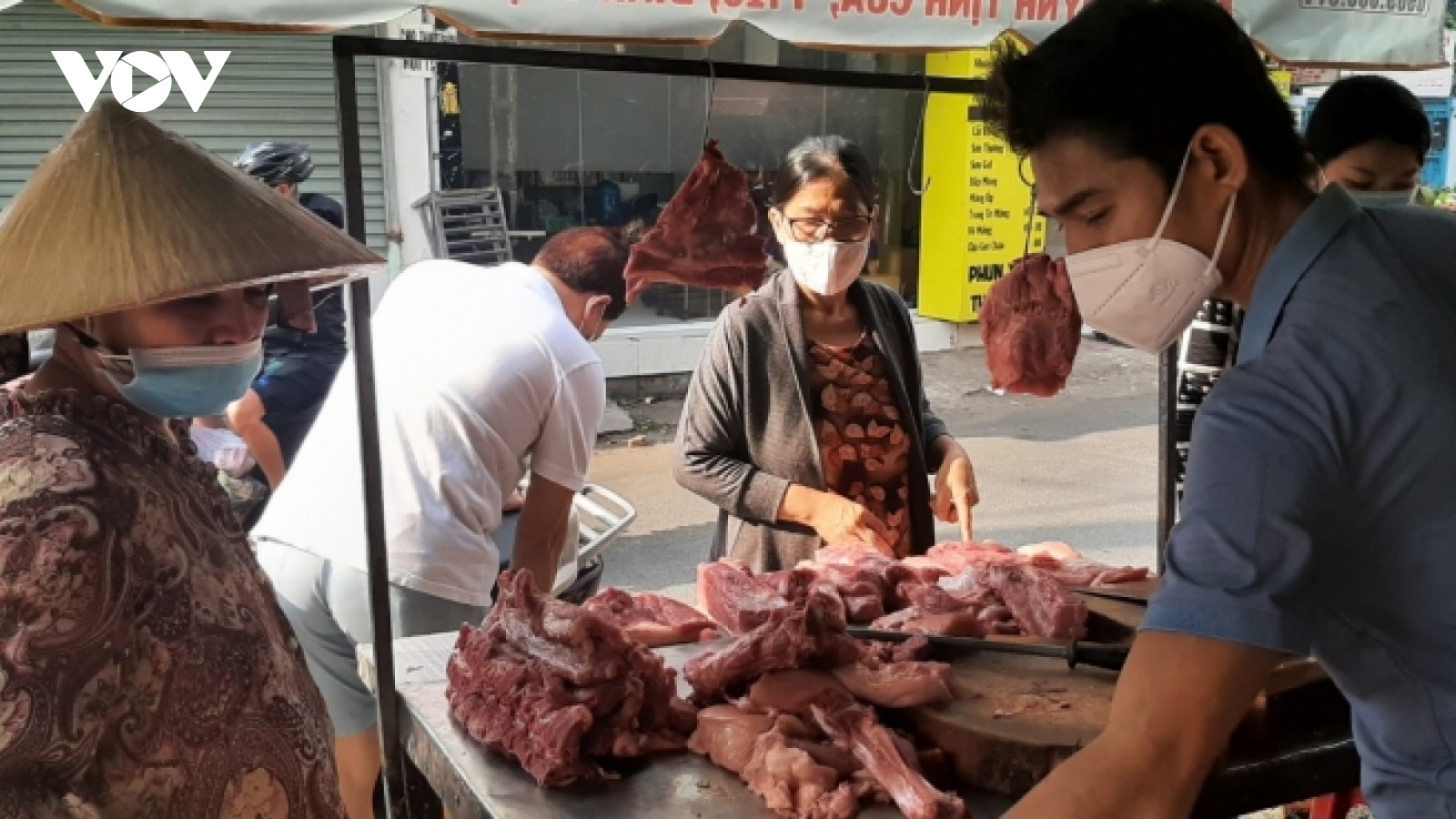 Cận Tết, giá thịt lợn ở TP.HCM vẫn ổn định