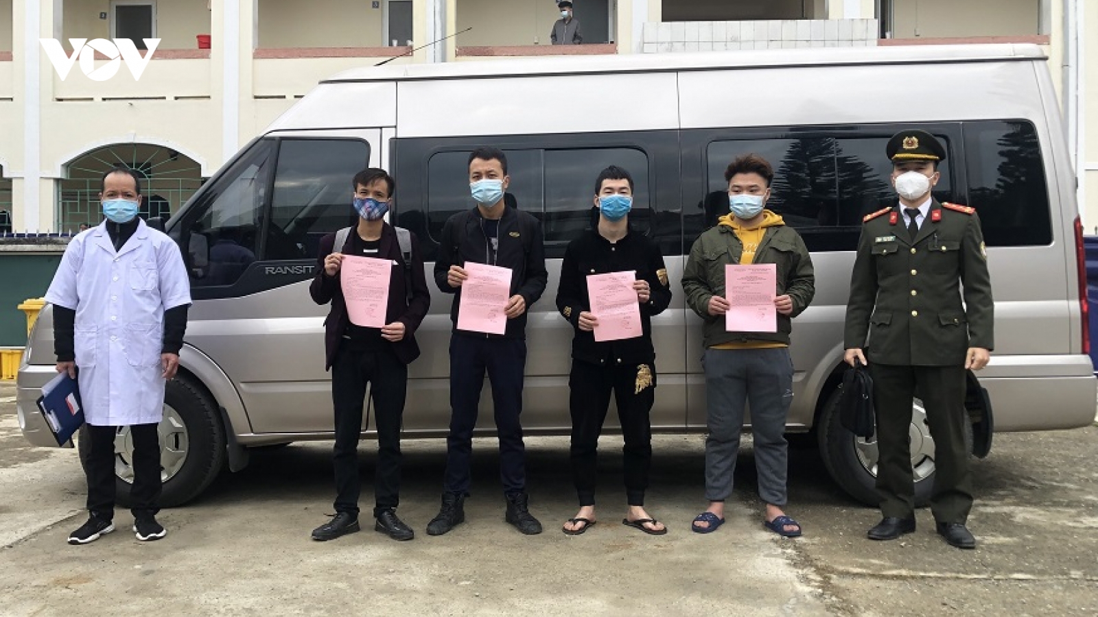 Cao Bằng trao trả nhóm người Trung Quốc nhập cảnh trái phép