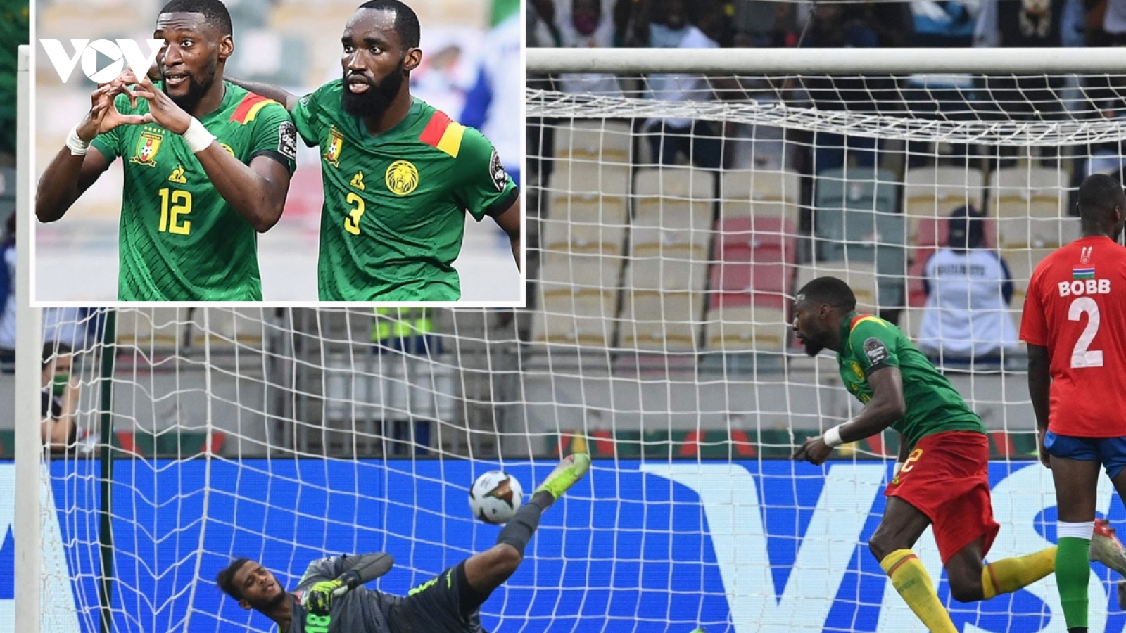 Kết quả AFCON 2021: Cameroon và Burkina Faso giành vé vào bán kết