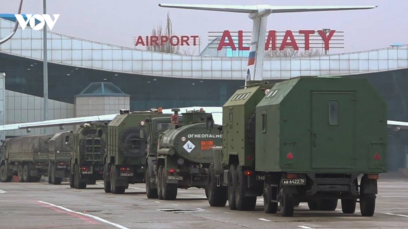 CSTO bắt đầu rút khỏi Kazakhstan
