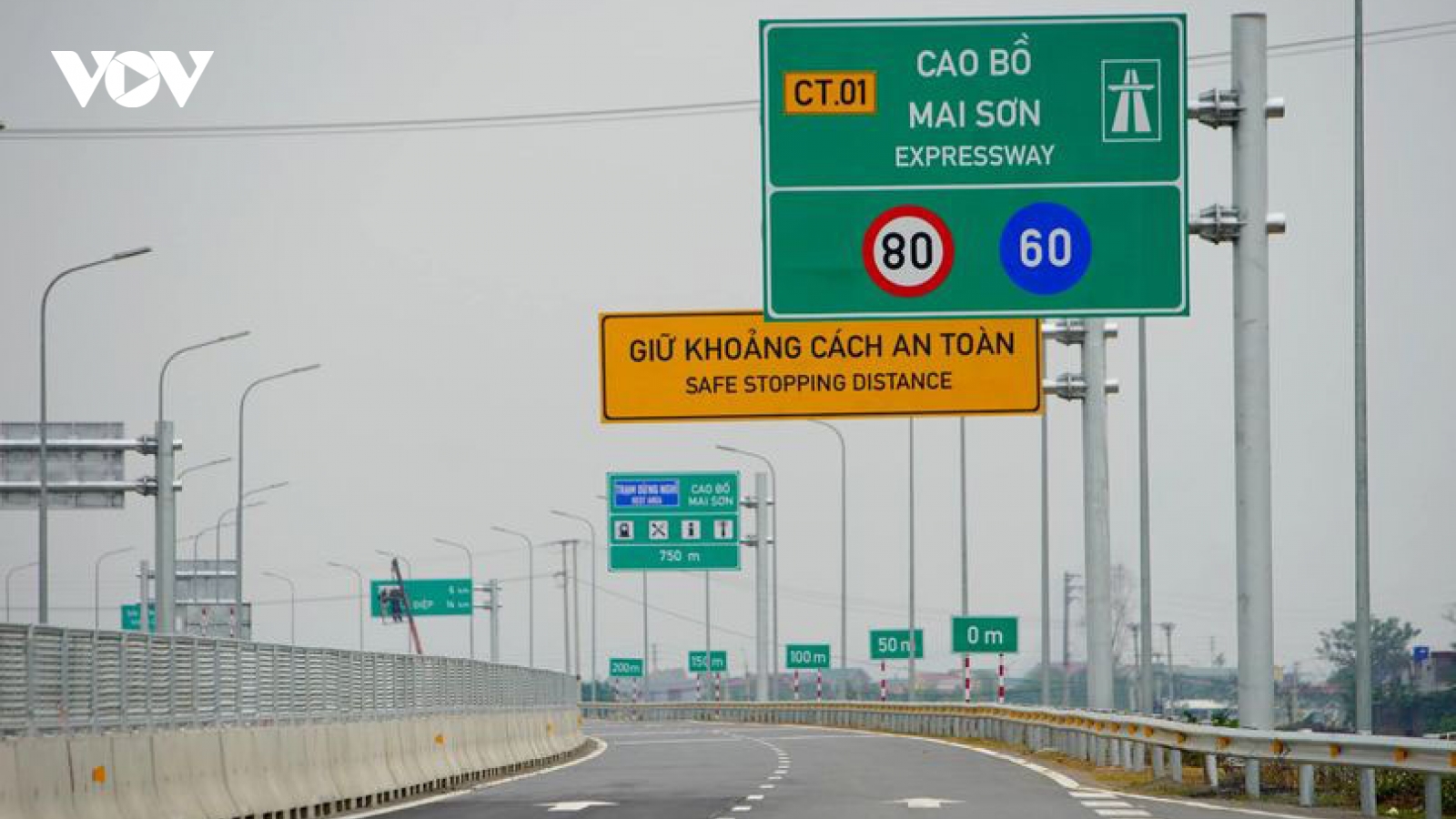 Thông xe tạm thời cao tốc Cao Bồ-Mai Sơn từ chiều 26 Tết