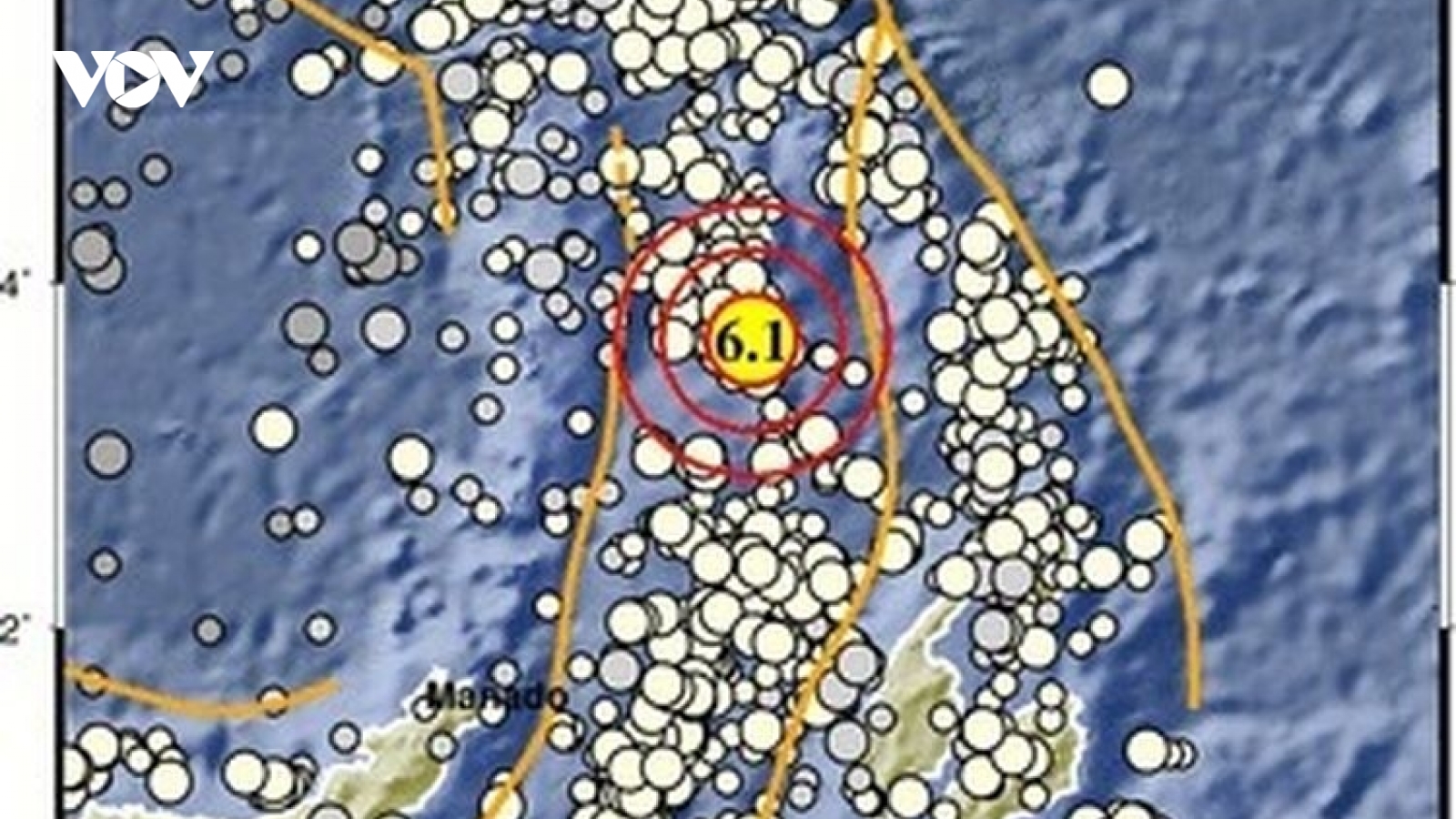 Động đất 6,1 độ ở Indonesia, rung chuyển quần đảo Talaud