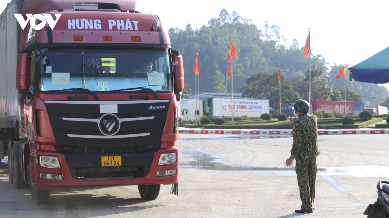 Cửa khẩu Lạng Sơn những ngày giáp Tết