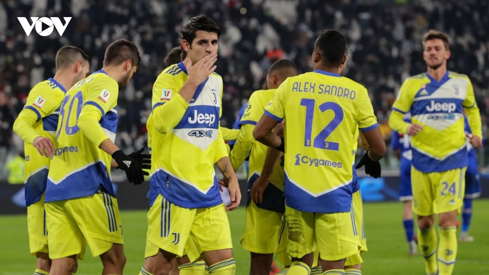 Đại thắng Sampdoria, Juventus thẳng tiến tứ kết Cúp Quốc gia Italia 