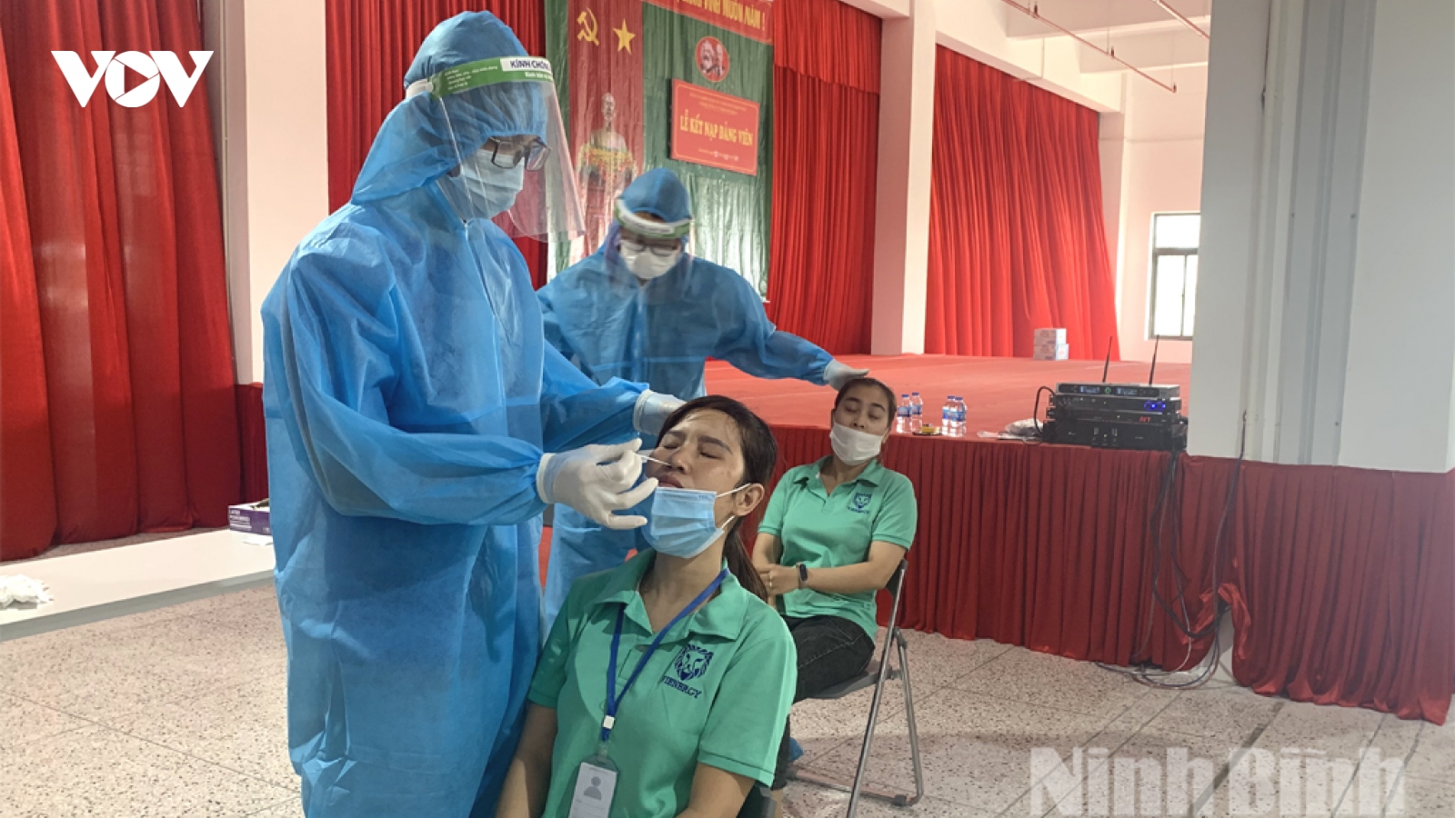 Ninh Bình ghi nhận hơn 100 ca mắc COVID-19 tại một công ty