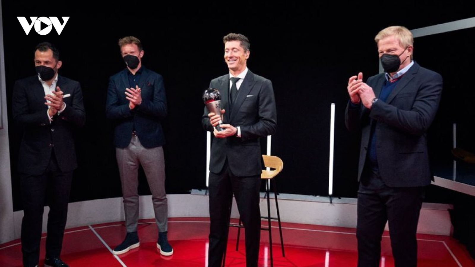 Lewandowski giành danh hiệu The Best 2021