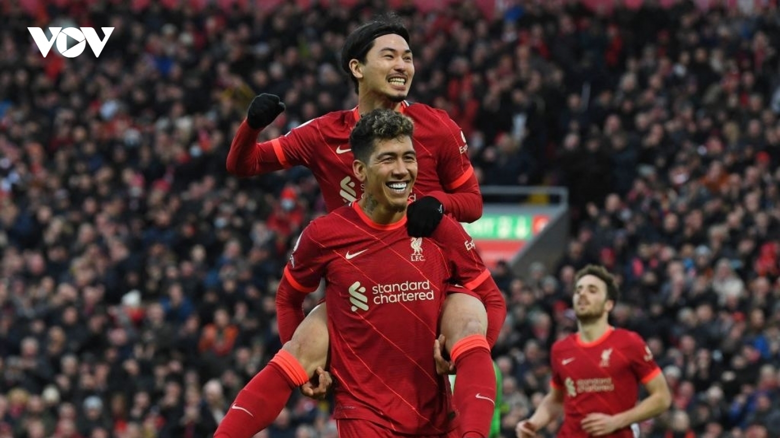 Thắng dễ Brentford, Liverpool chiếm ngôi nhì Ngoại hạng Anh từ tay Chelsea