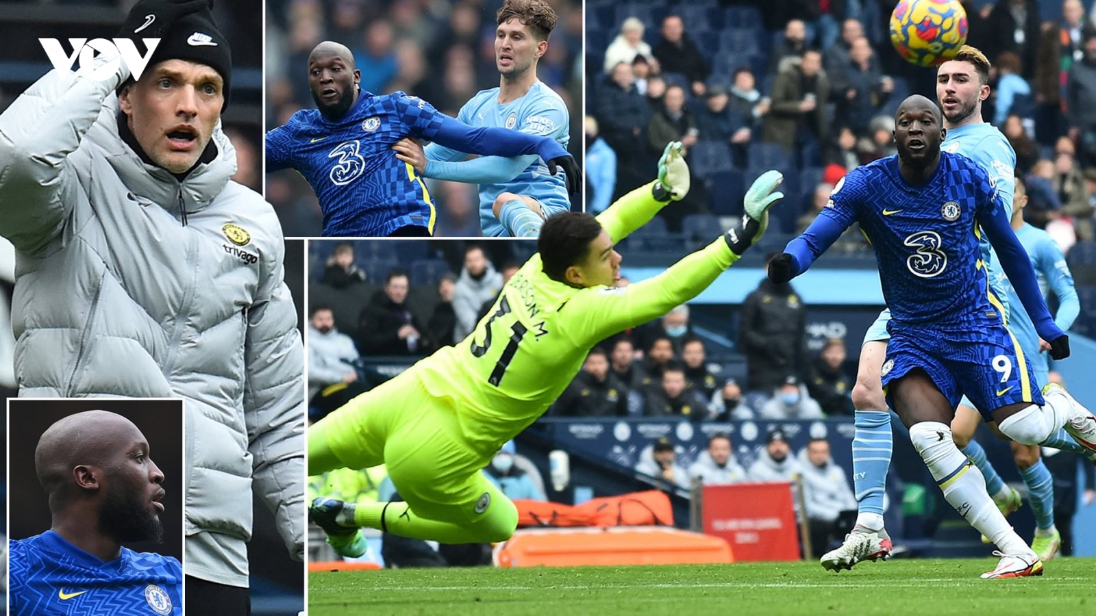 Cận cảnh: Màn trình diễn thảm hoạ của Lukaku trong trận thua Man City