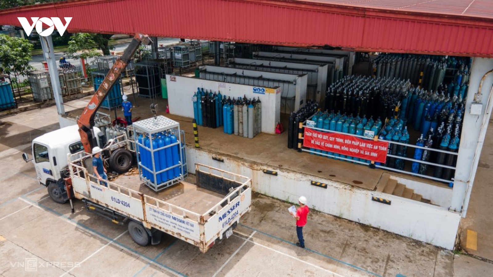 Tạo điều kiện tối đa cho xe vận chuyển oxy đi TPHCM và các tỉnh miền Tây