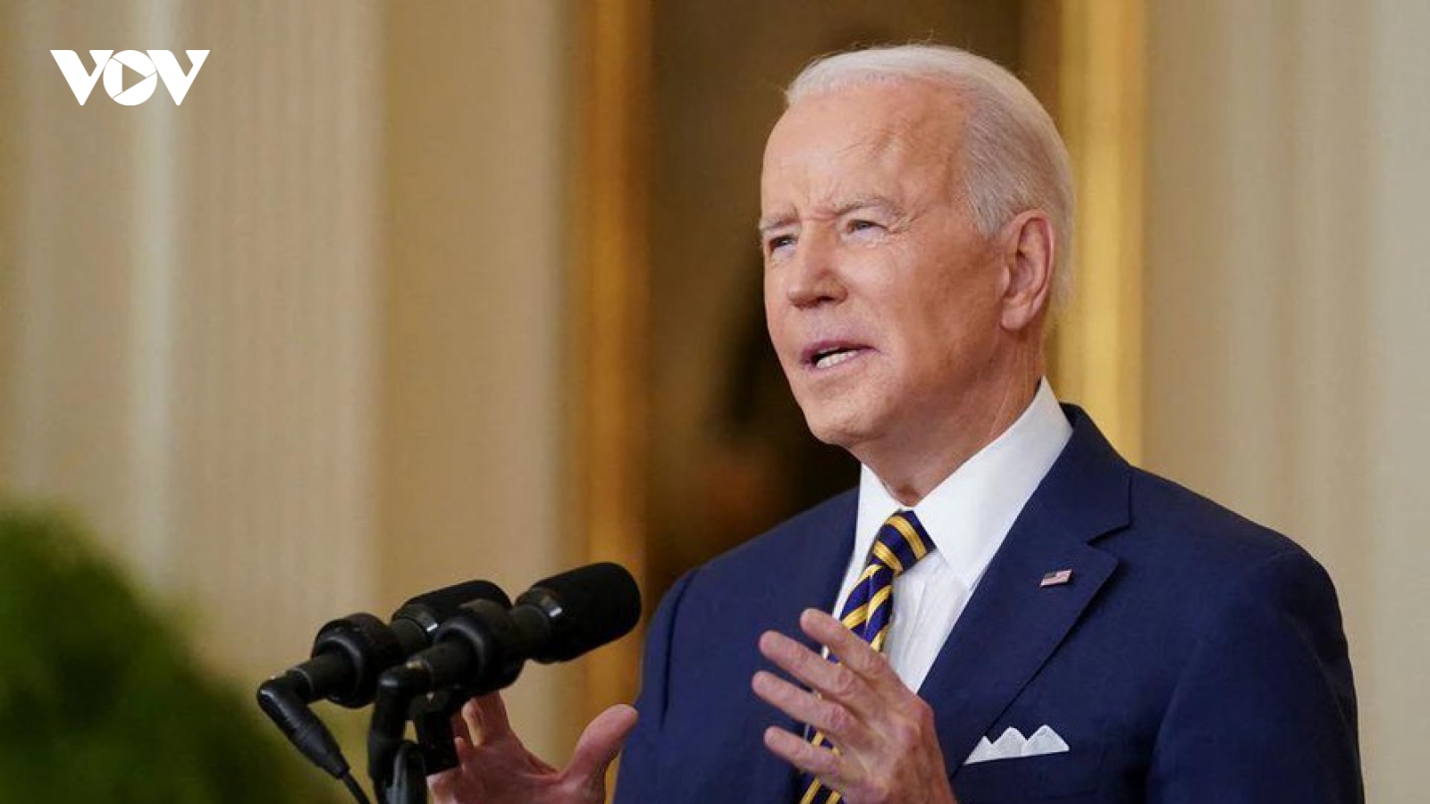 Tổng thống Biden họp báo, điểm lại thành tựu và thách thức trong 1 năm cầm quyền