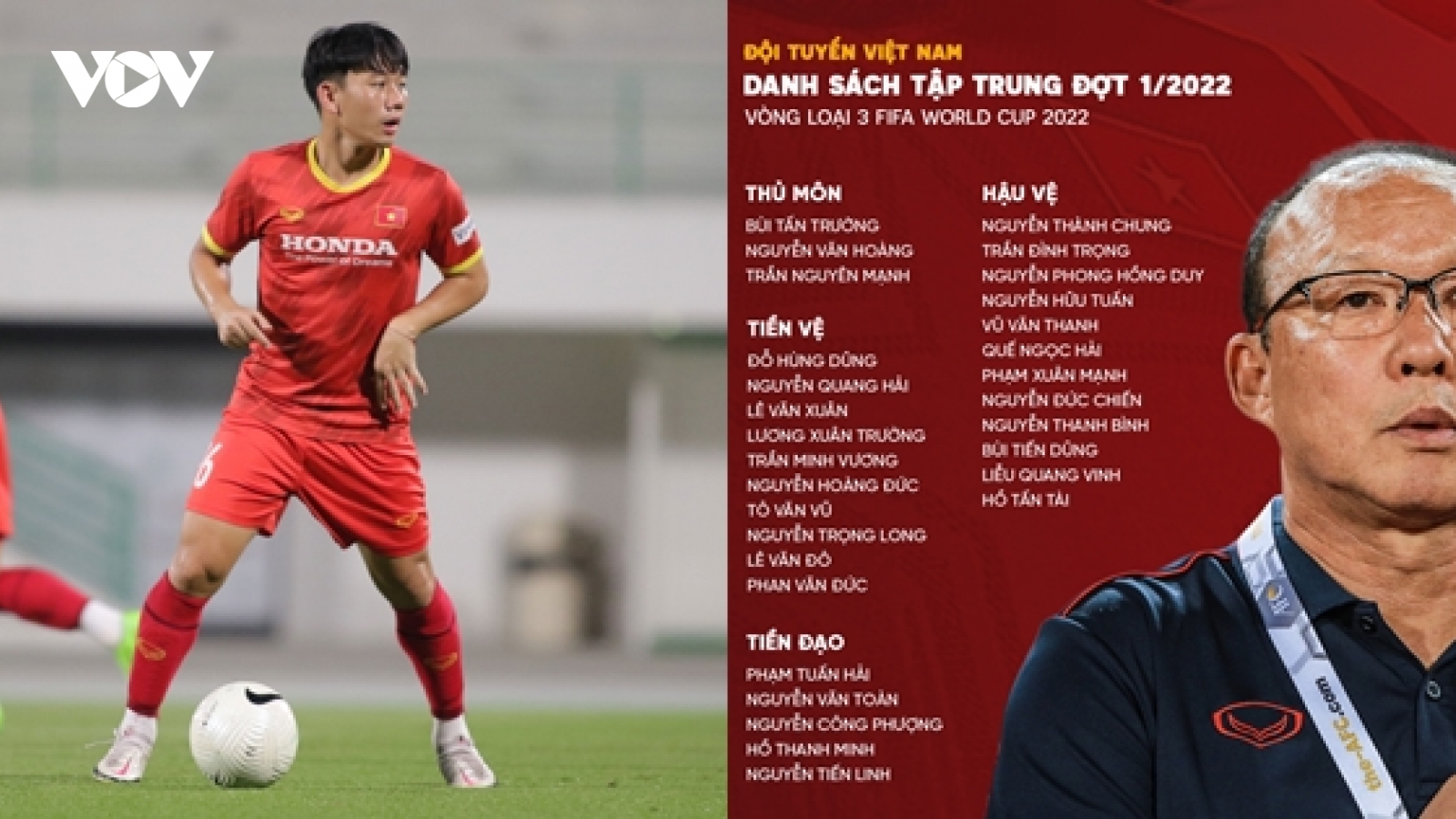 Thầy Park "làm mới" ĐT Việt Nam: Thời của Minh Vương đã tới?