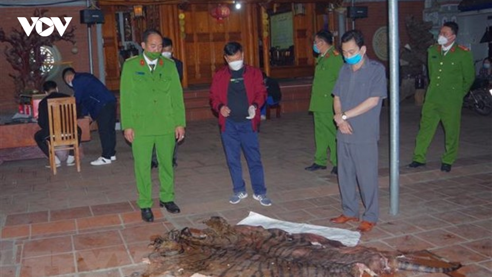 Phát hiện vụ giết hổ nấu cao tại nhà chủ tịch xã ở Thái Nguyên