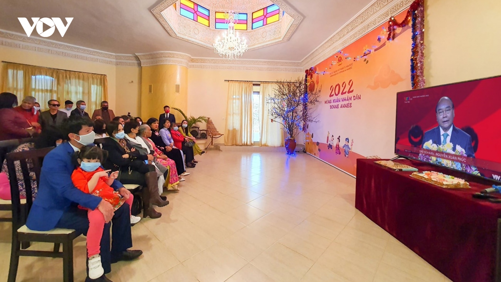 Xuân quê hương ấm áp, đậm văn hóa Việt tại Vương quốc Morocco