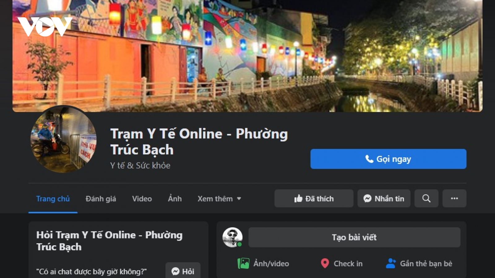 Ra mắt trạm y tế online đầu tiên ở Hà Nội