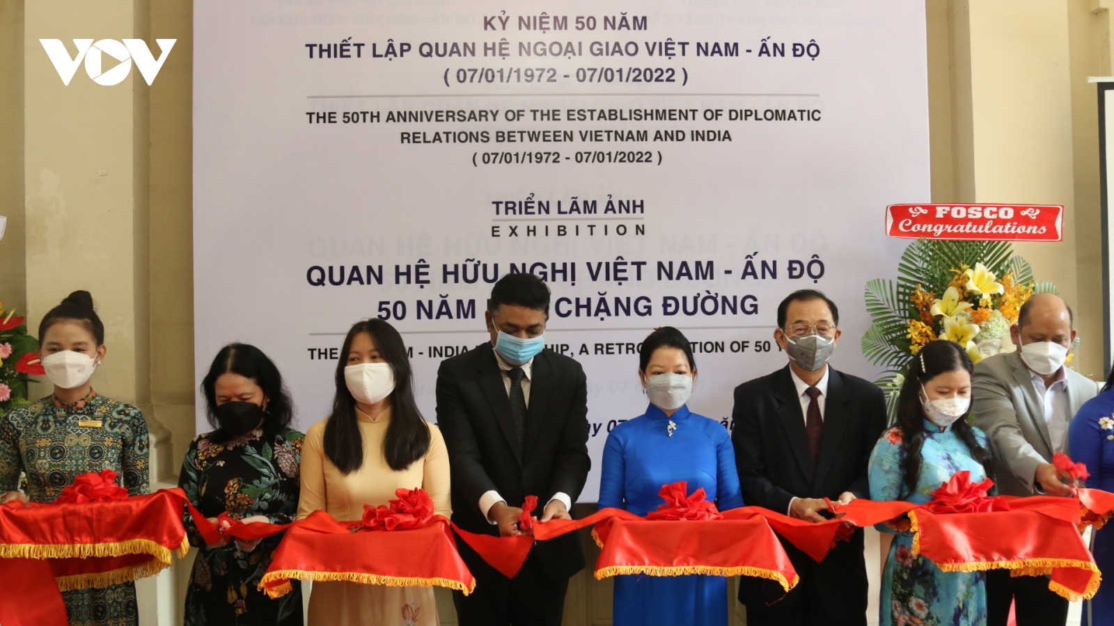 Khai mạc triển lãm ảnh nhân kỷ niệm 50 năm thiết lập quan hệ ngoại giao Việt Nam-Ấn Độ