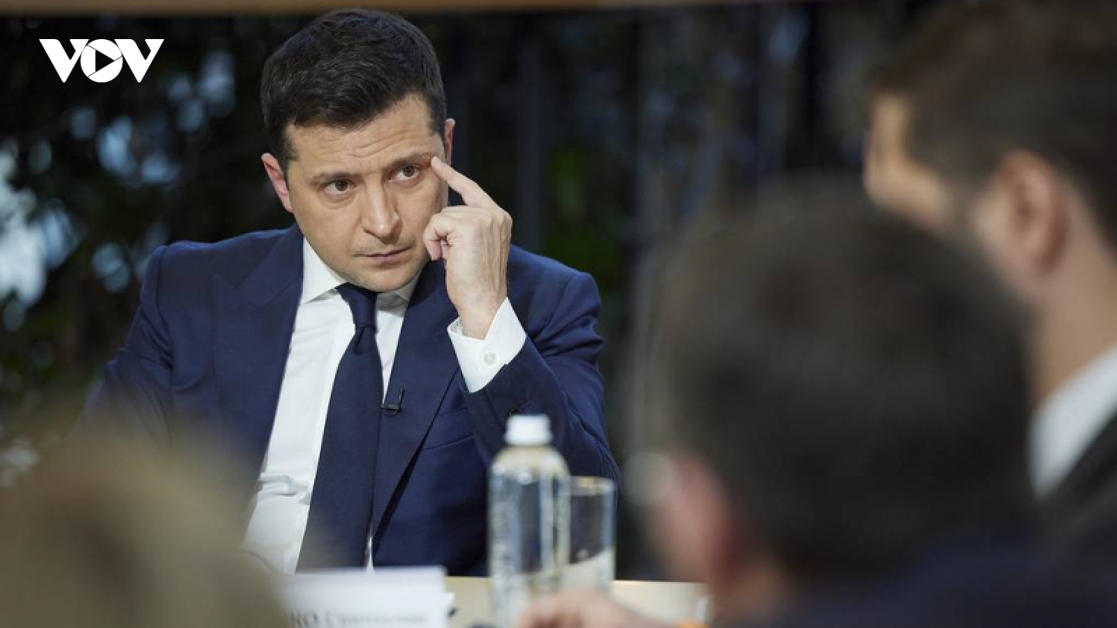 Đảng đối lập Ukraine yêu cầu Tổng thống Zelensky từ chức