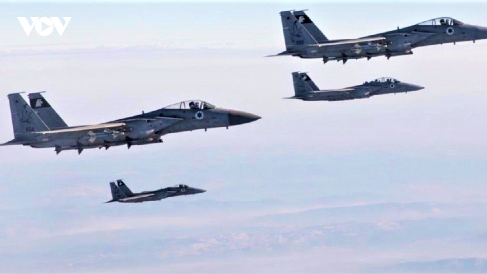 Hàng chục máy bay chiến đấu Israel mô phỏng tấn công các cơ sở hạt nhân Iran