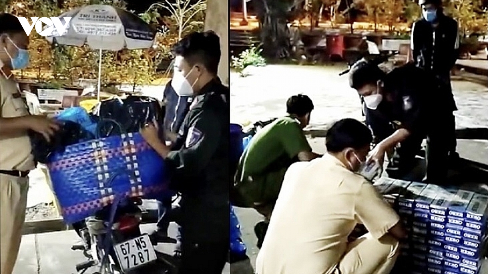 Lợi dụng dịp Tết, nhiều đối tượng vận chuyển thuốc lá lậu