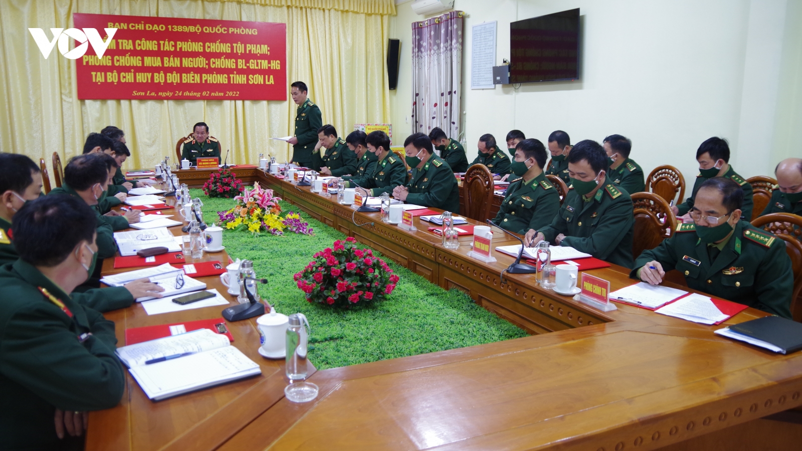 Bộ Quốc phòng kiểm tra công tác phòng, chống tội phạm tuyến biên giới tỉnh Sơn La