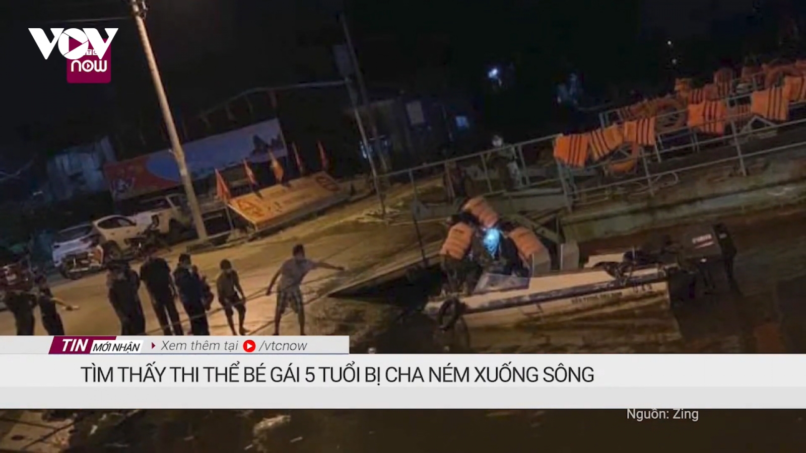 Tìm thấy thi thể bé gái 5 tuổi bị cha ném xuống sông