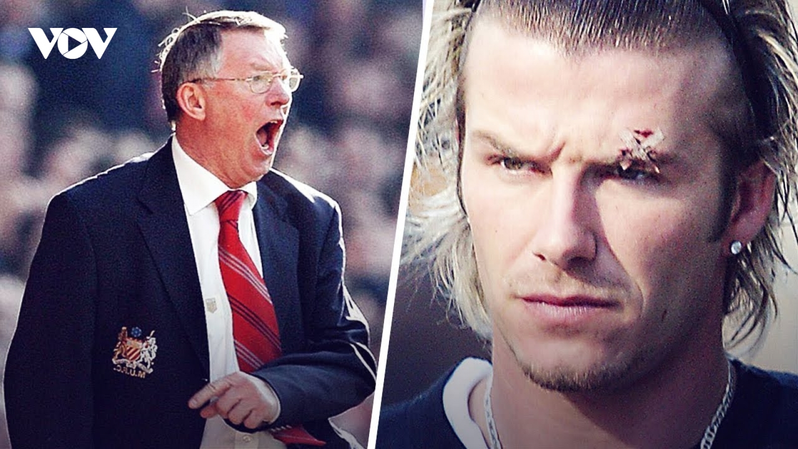 Ngày này năm xưa: Sự cố “chiếc giày bay” giữa Sir Alex và Beckham