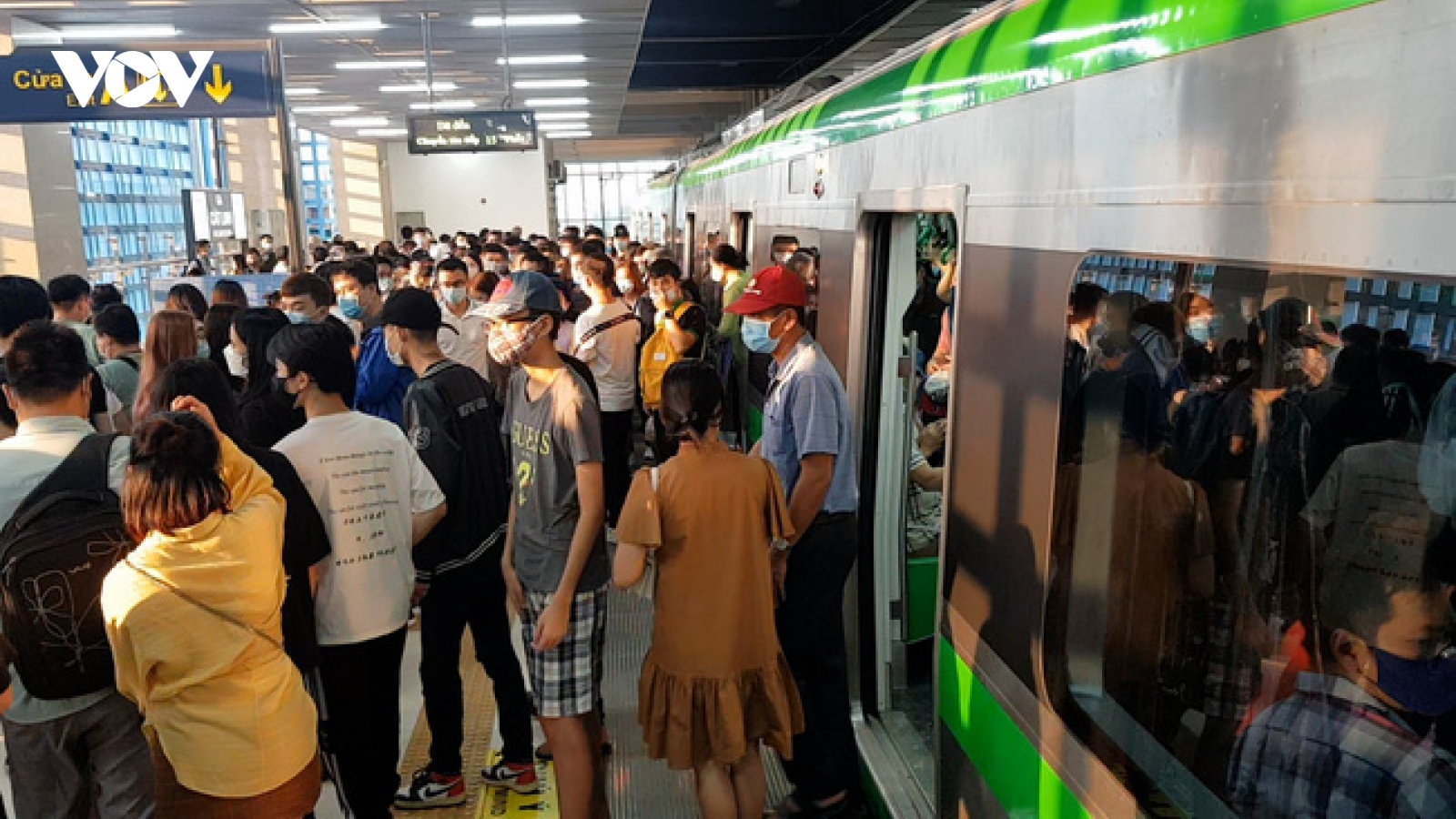 Có bao nhiêu hành khách đi tàu Cát Linh - Hà Đông dịp Tết Nguyên đán?