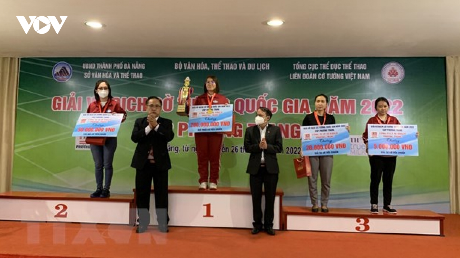 Bế mạc Giải Vô địch Cờ tướng quốc gia năm 2022 tại Đà Nẵng